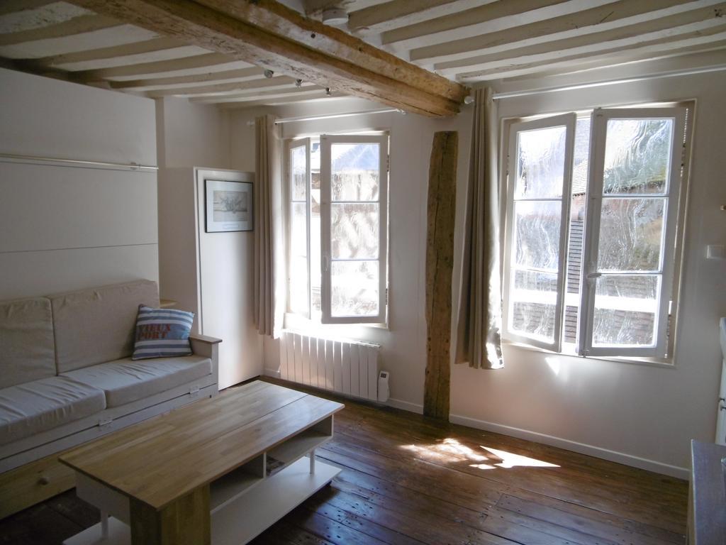 Le Clocher Sainte Catherine Lägenhet Honfleur Rum bild