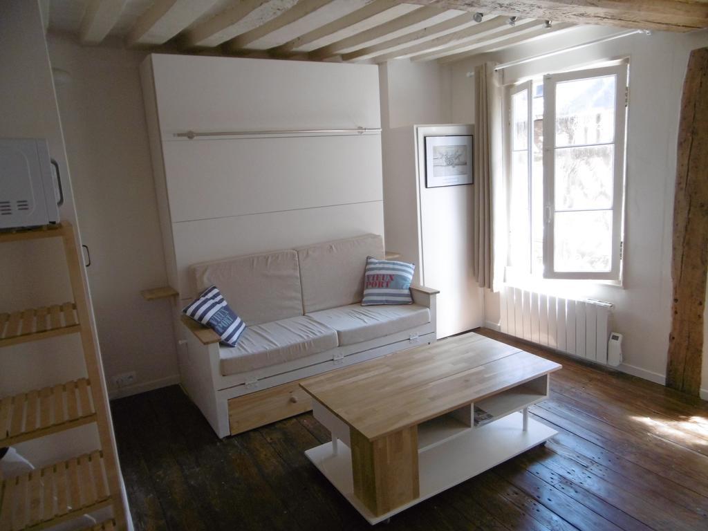 Le Clocher Sainte Catherine Lägenhet Honfleur Rum bild