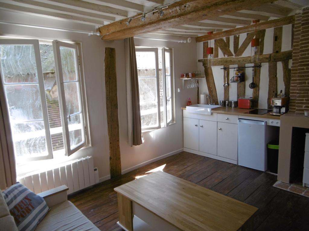 Le Clocher Sainte Catherine Lägenhet Honfleur Rum bild